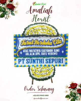 Papan Bunga Duka di Bunder