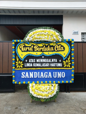 Papan Bunga Duka di Bunder